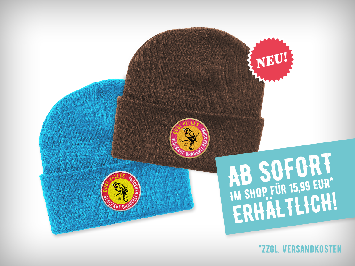 JETZT NEU! Bubi Helles Beanies!