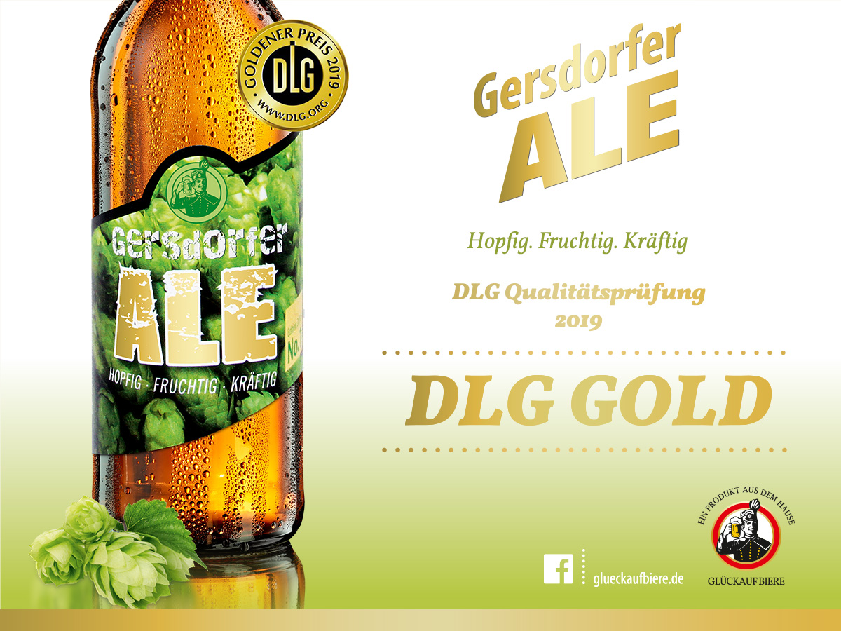 DLG GOLD für unser Gersdorfer ALE!