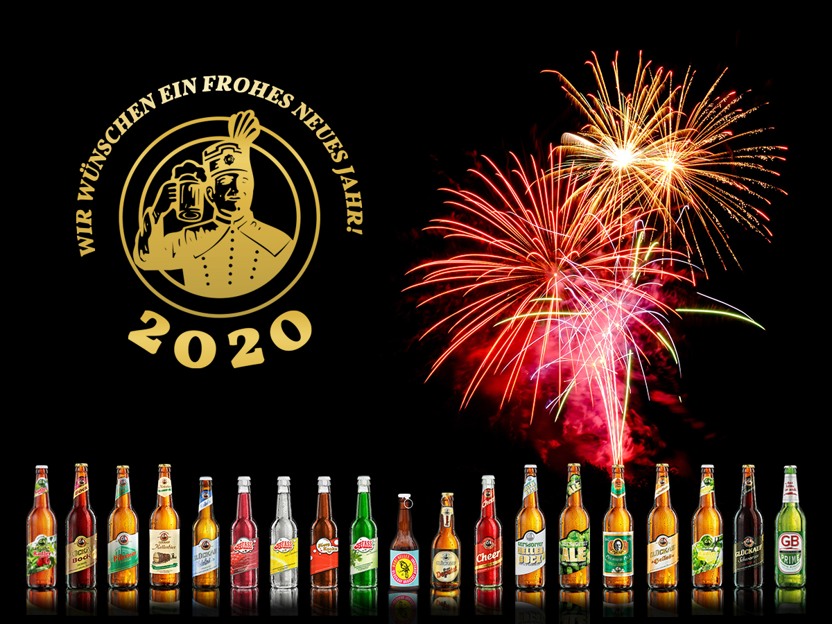 Glückauf Biere wünscht ein gesundes neues Jahr!