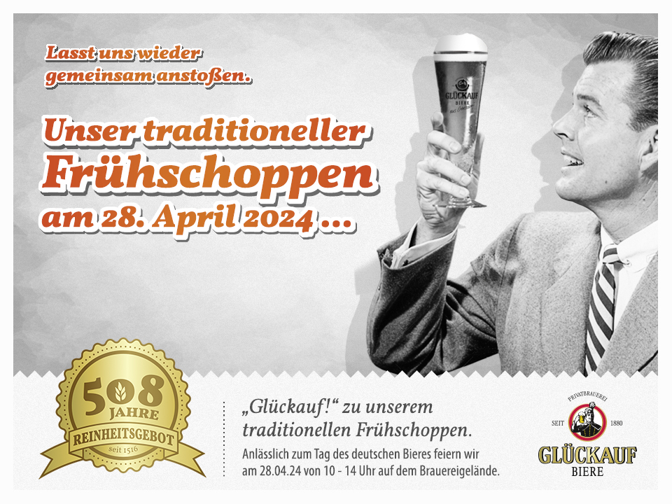 Frühschoppen zum Tag des deutschen Bieres 2024